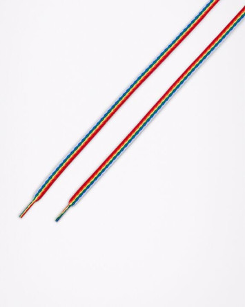 Tkaničky Rainbow do nízkých bot 45''/114 cm