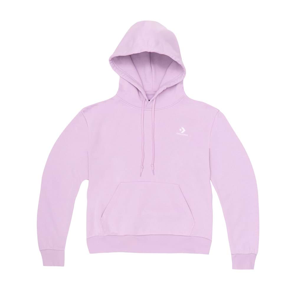 Embroidered Star Chevron Pullover Hoodie FT