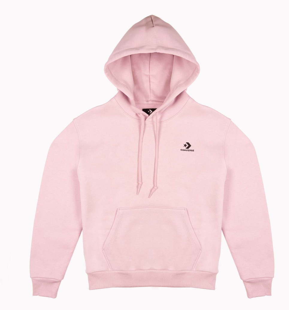 Damska Bluza Embroidered Star Chevron Pullover Hoodie BB-Pink-L