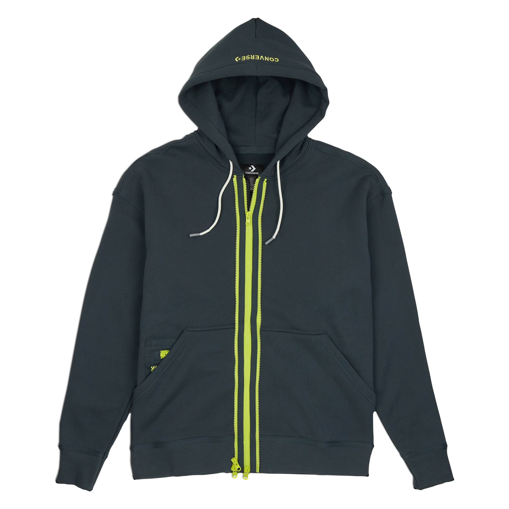 Utility Fleece French Terry Full-Zip Hoodie