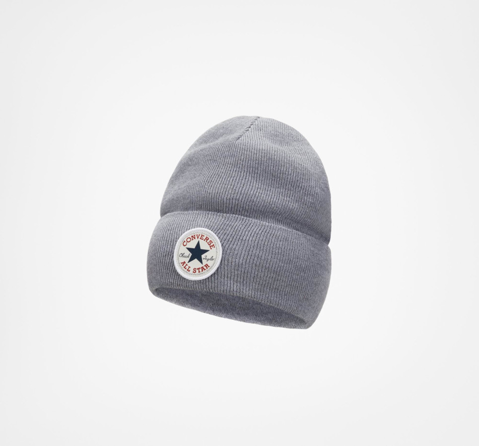 Chuck Patch Beanie-Grey-One size