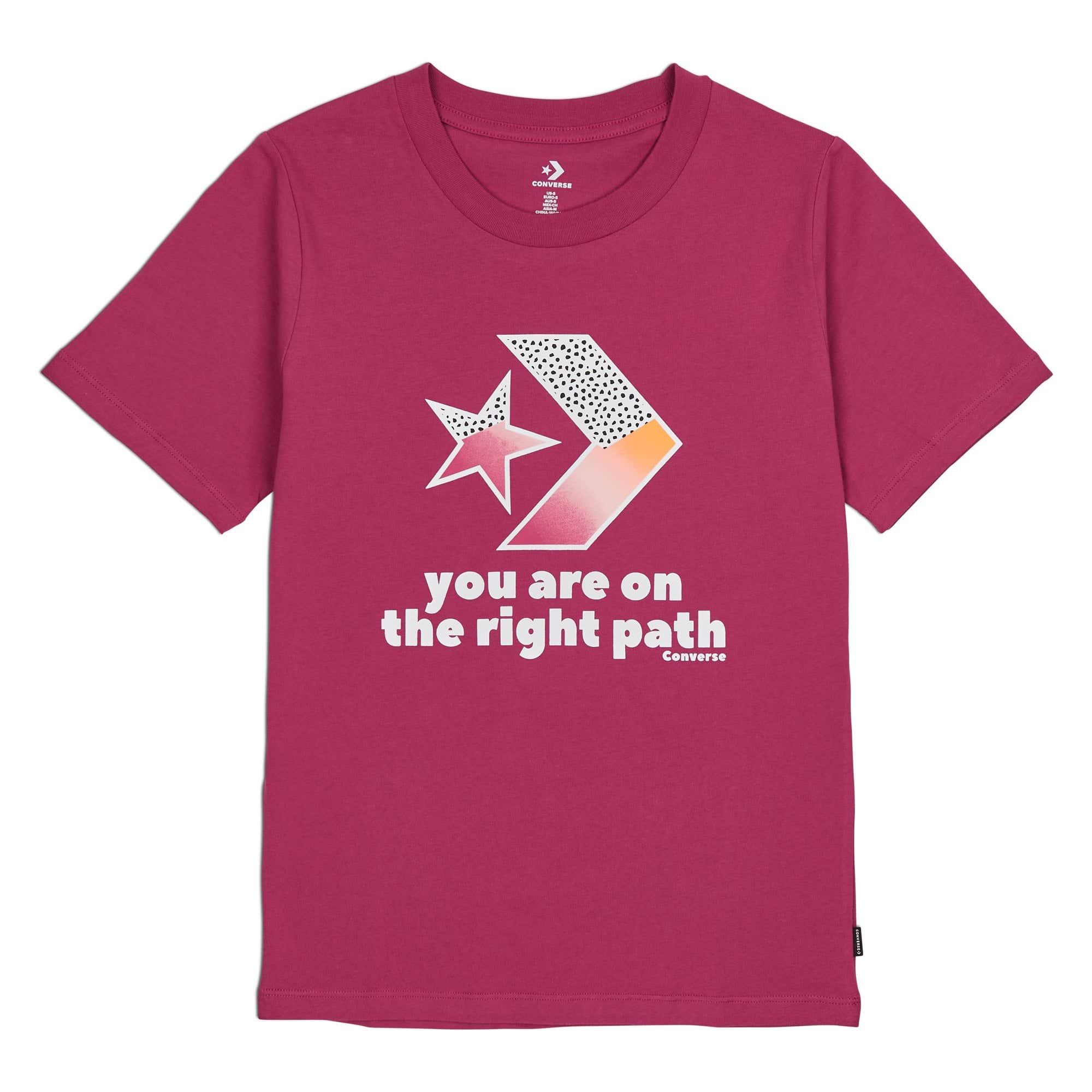 You Are On The Right Path Star Chevron Classic Tee