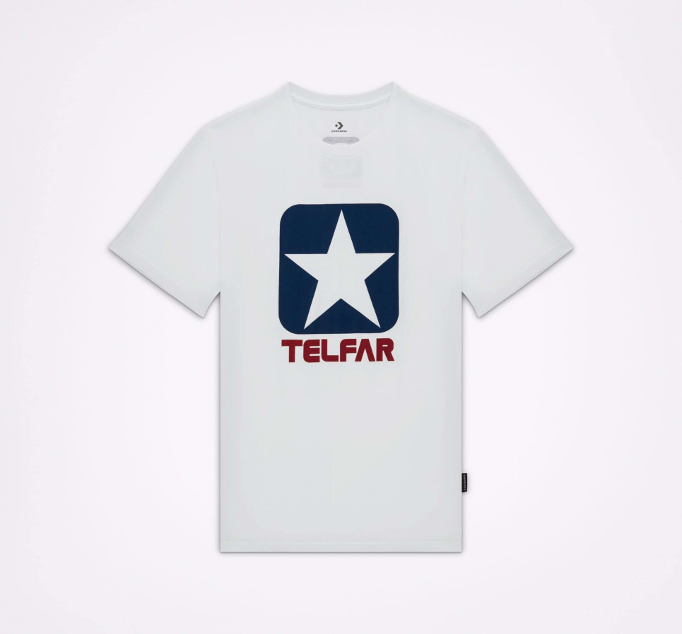 Converse x TELFAR T-Shirt-White-L