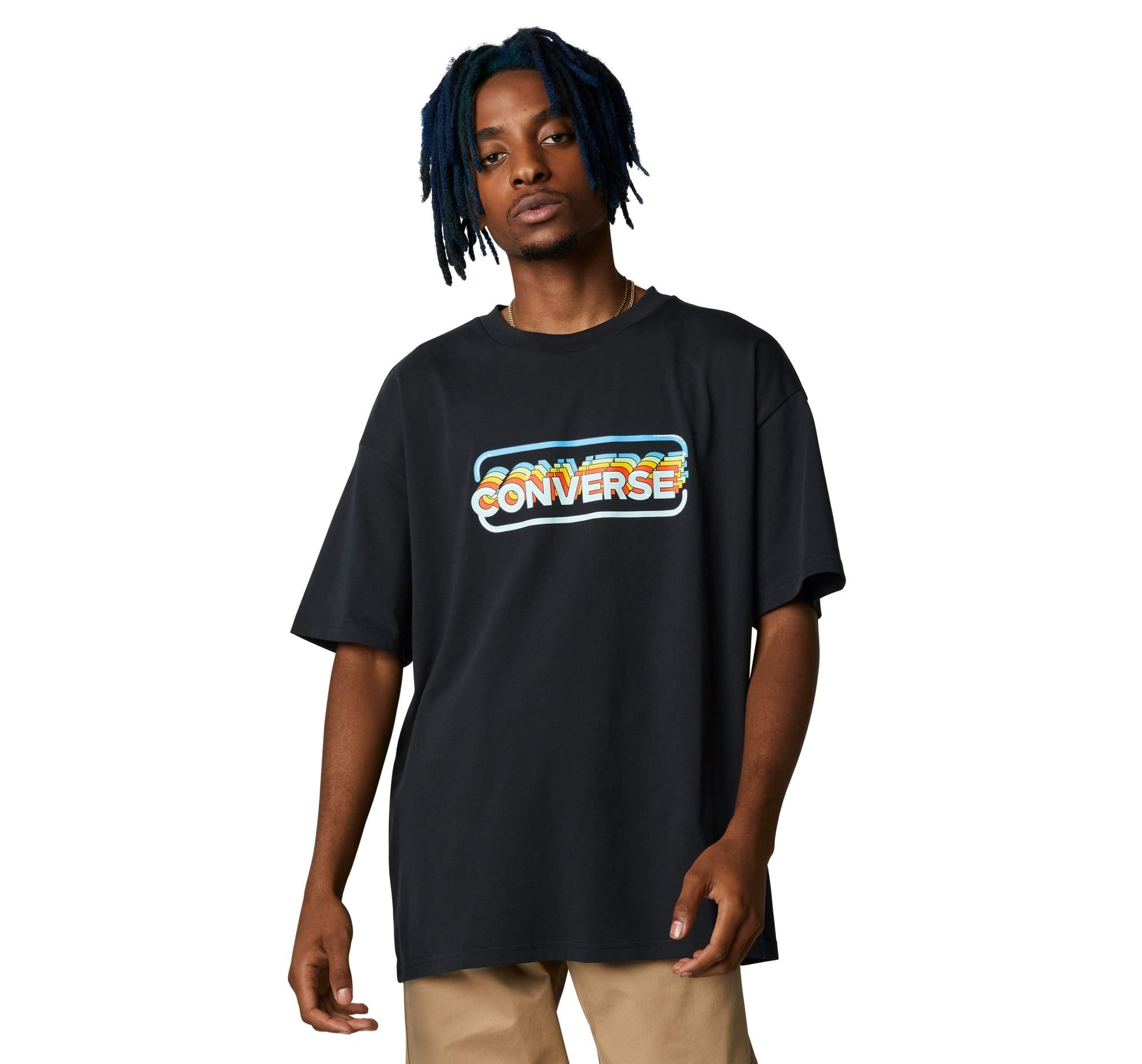 Arcade Retro Graphic Crew Neck T-Shirt