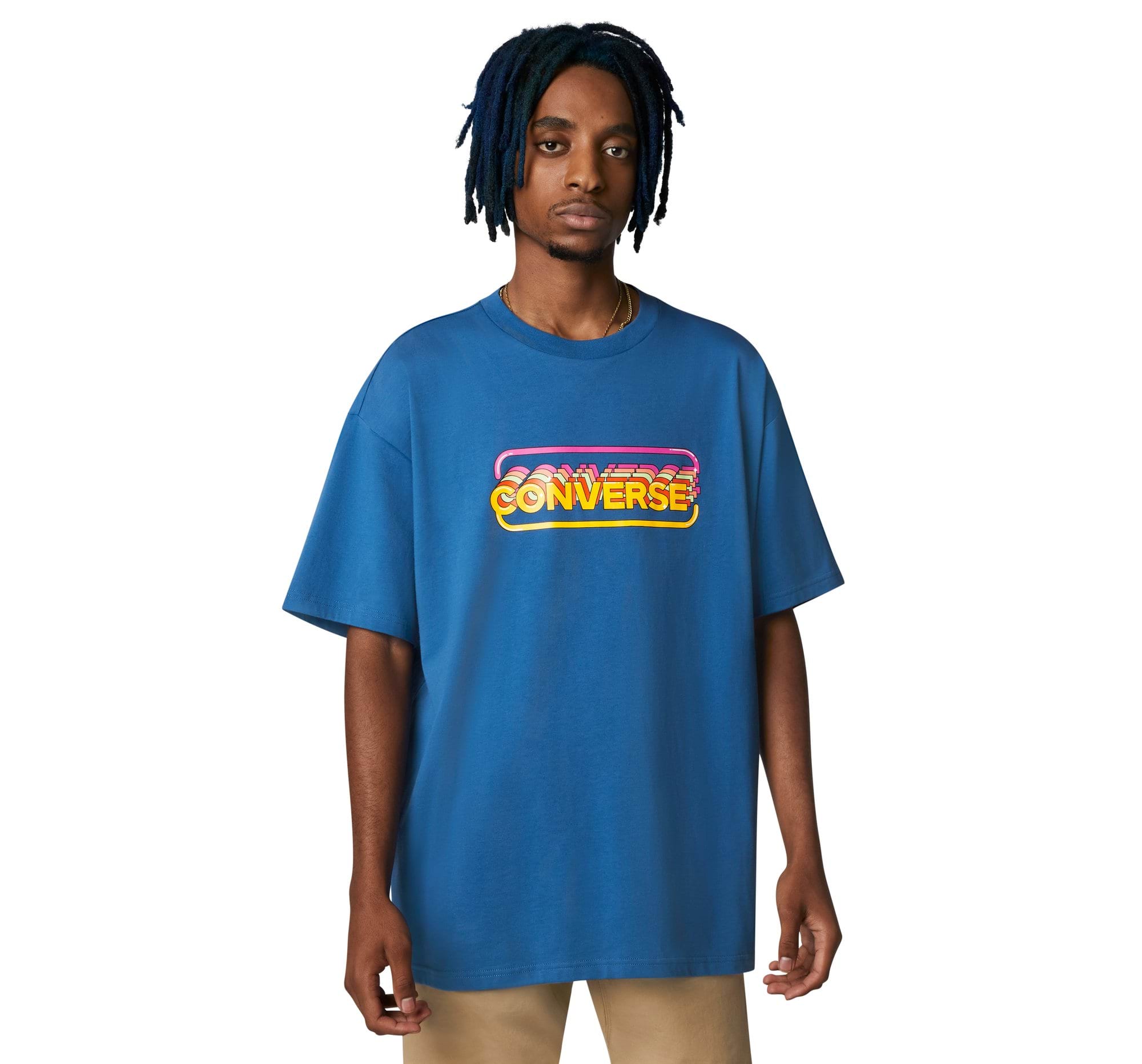 Arcade Retro Graphic Crew Neck T-Shirt