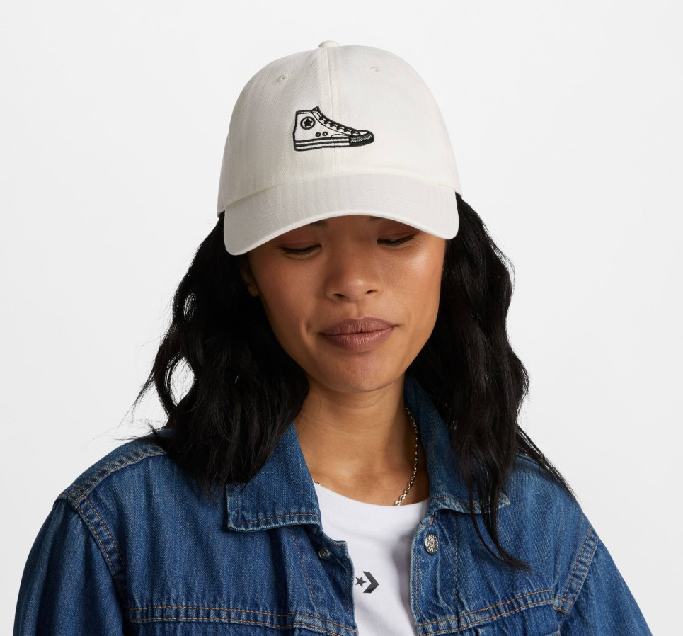 High Top Sneaker Patch Baseball Hat