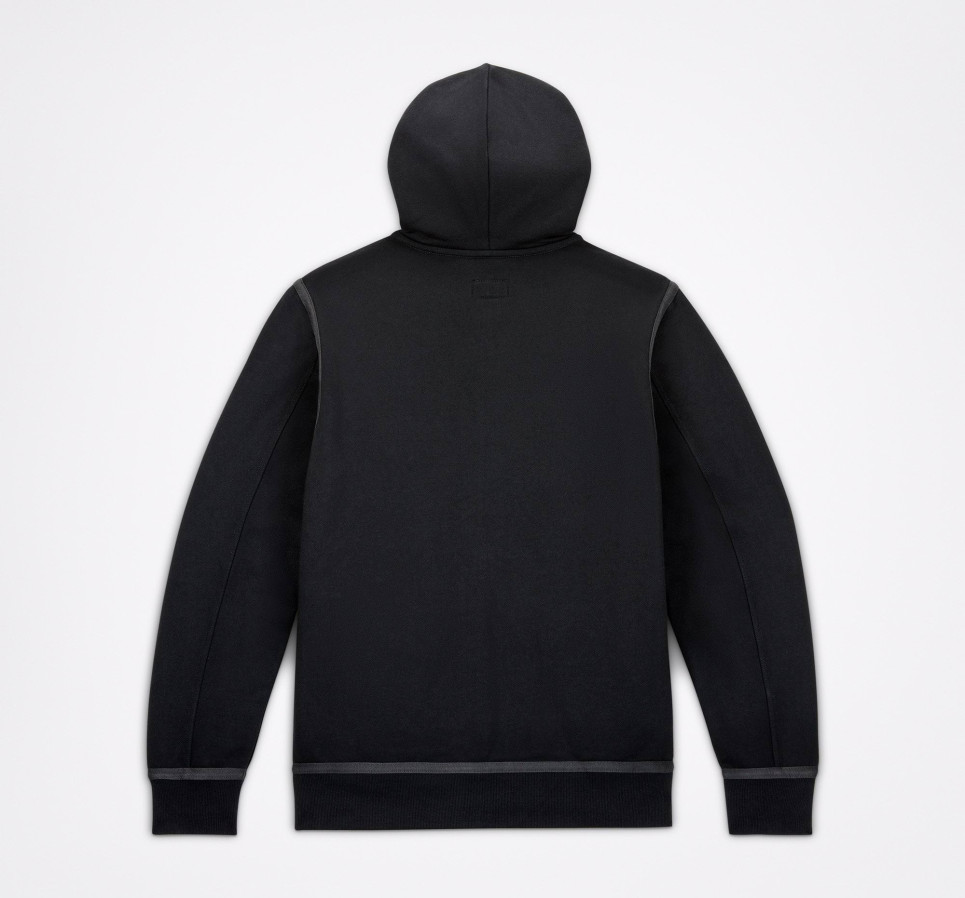 Converse x Joshua Vides Utility Fleece Hoodie-Black-S