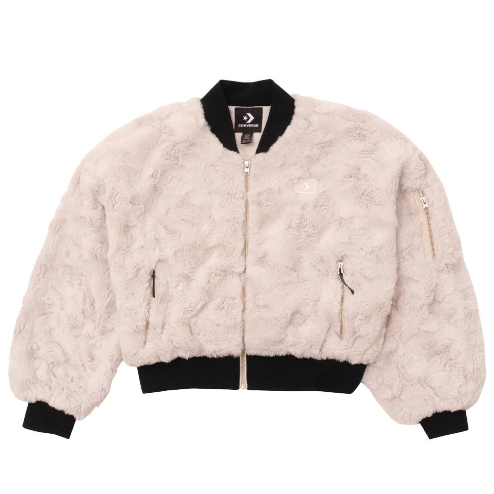 Faux Fur Bomber Jacket
