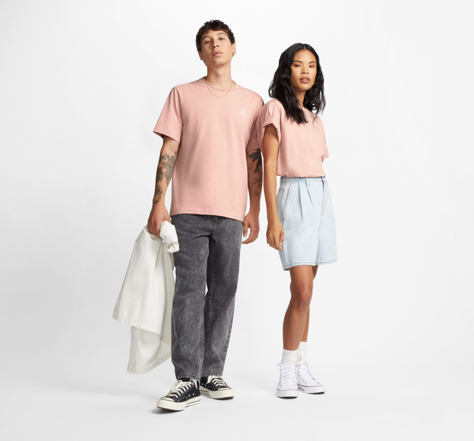 Converse Go-To Embroidered Star Chevron Standard Fit T-Shirt