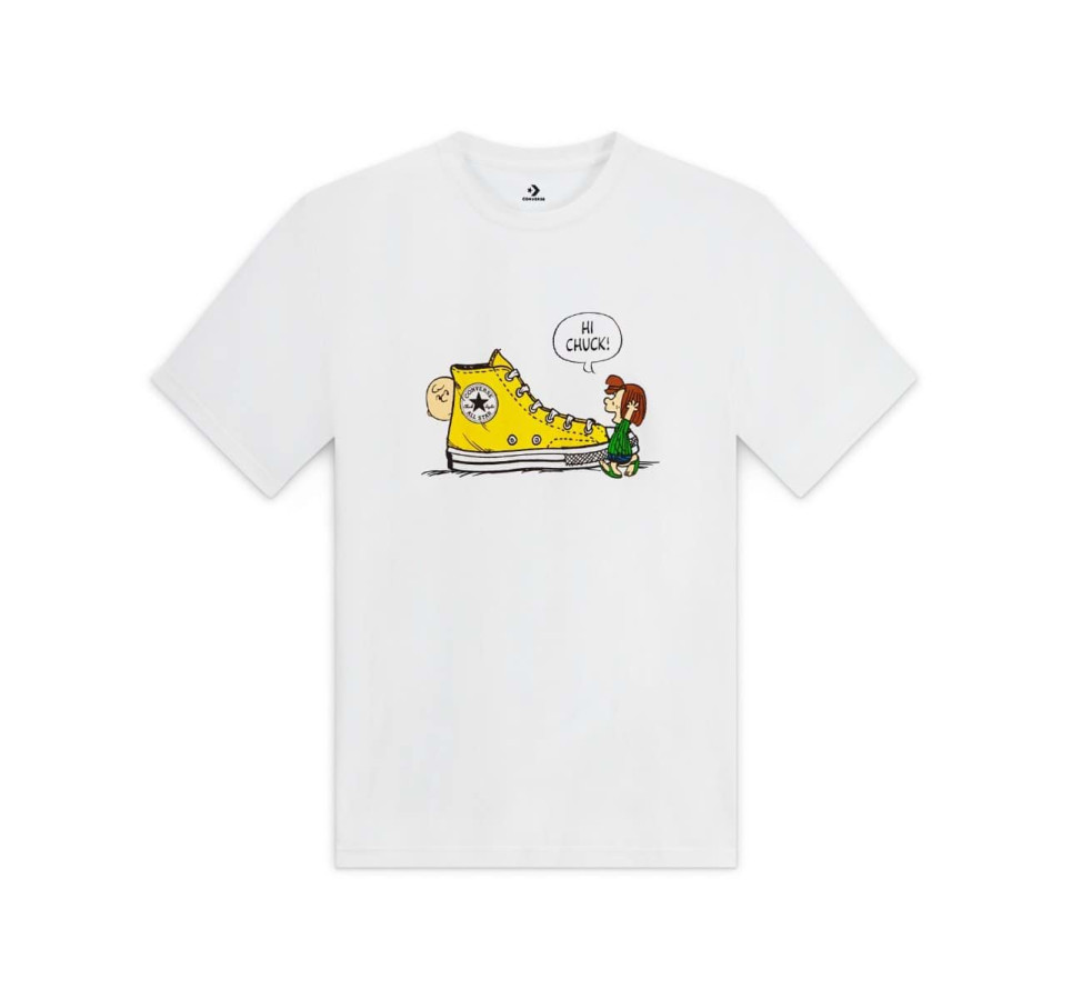 Converse x Peanuts Chuck T-Shirt-White-XS