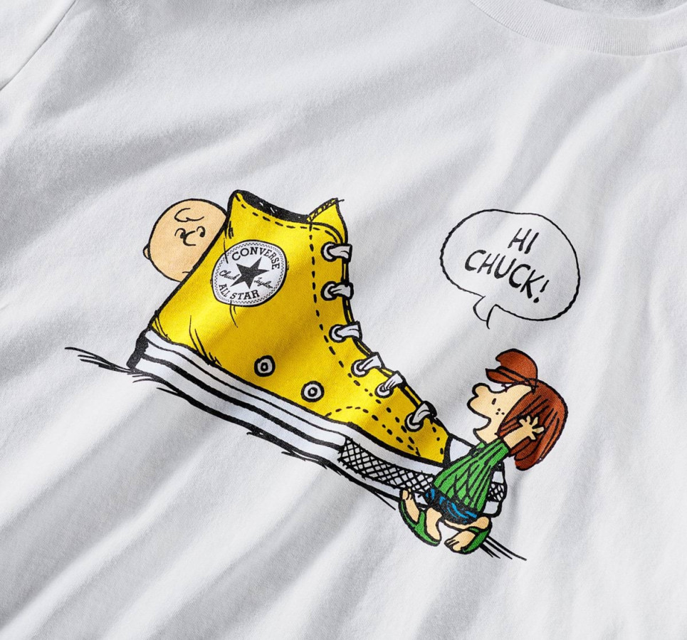 Converse x Peanuts Chuck T-Shirt-White-XS