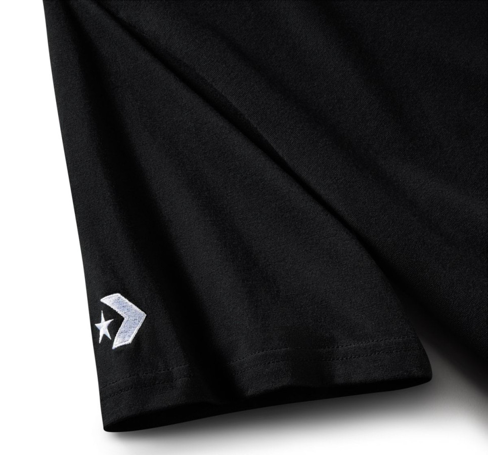 Converse x Peanuts Pocket T-Shirt-Black-XS