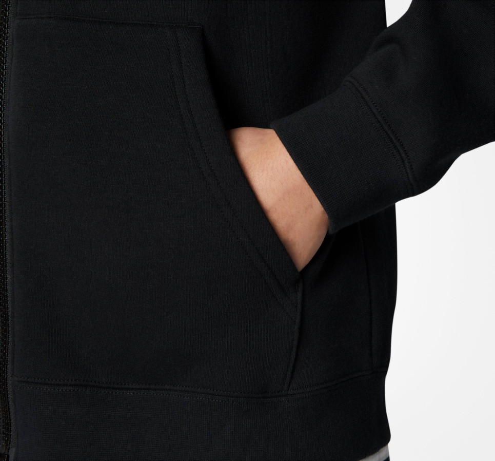 Go-To Embroidered Star Chevron Standard Fit Full Zip Hoodie