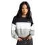 Colorblocked Chain Stitch Crew Sweatshirt