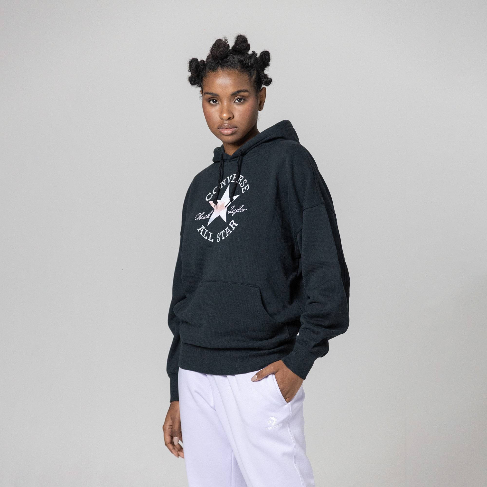 Chuck Taylor All Star Patch Oversized Hoodie