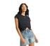 Star Chevron Twist Cropped T-Shirt