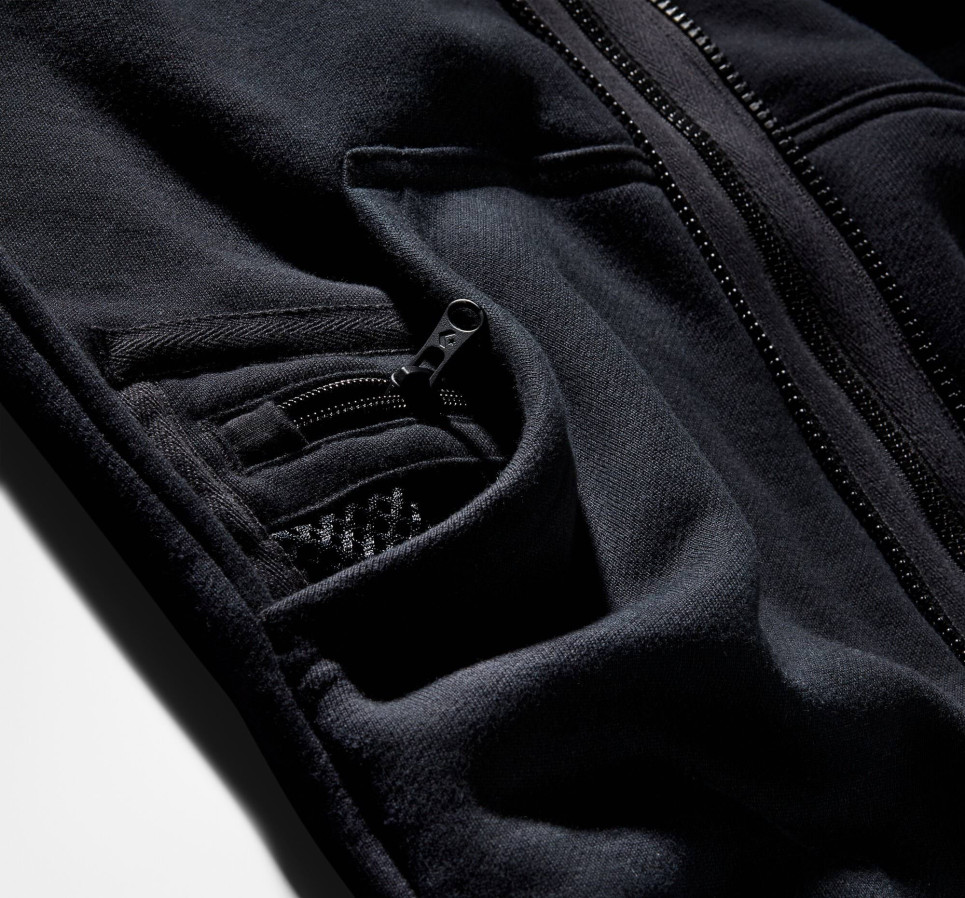 Converse x Patta Four-Leaf Clover Utility Fleece Hoodie-Black-S