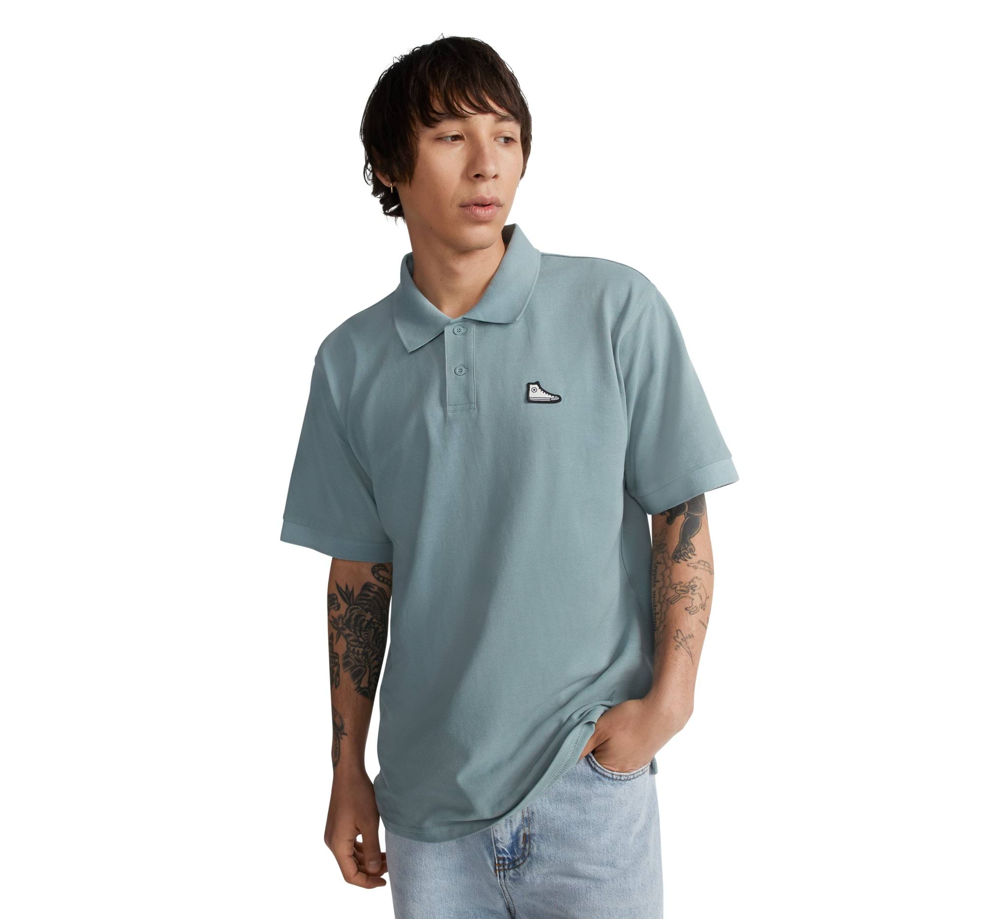 Shoe Patch Polo Shirt