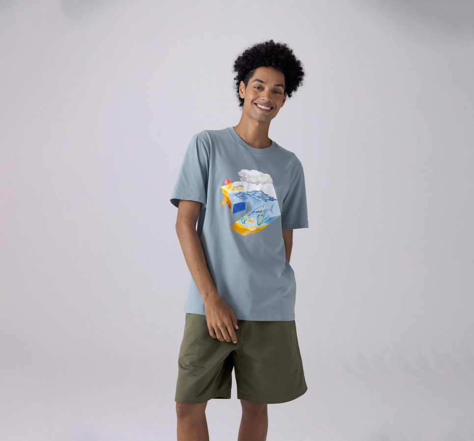 Star Chevron Ocean T-Shirt
