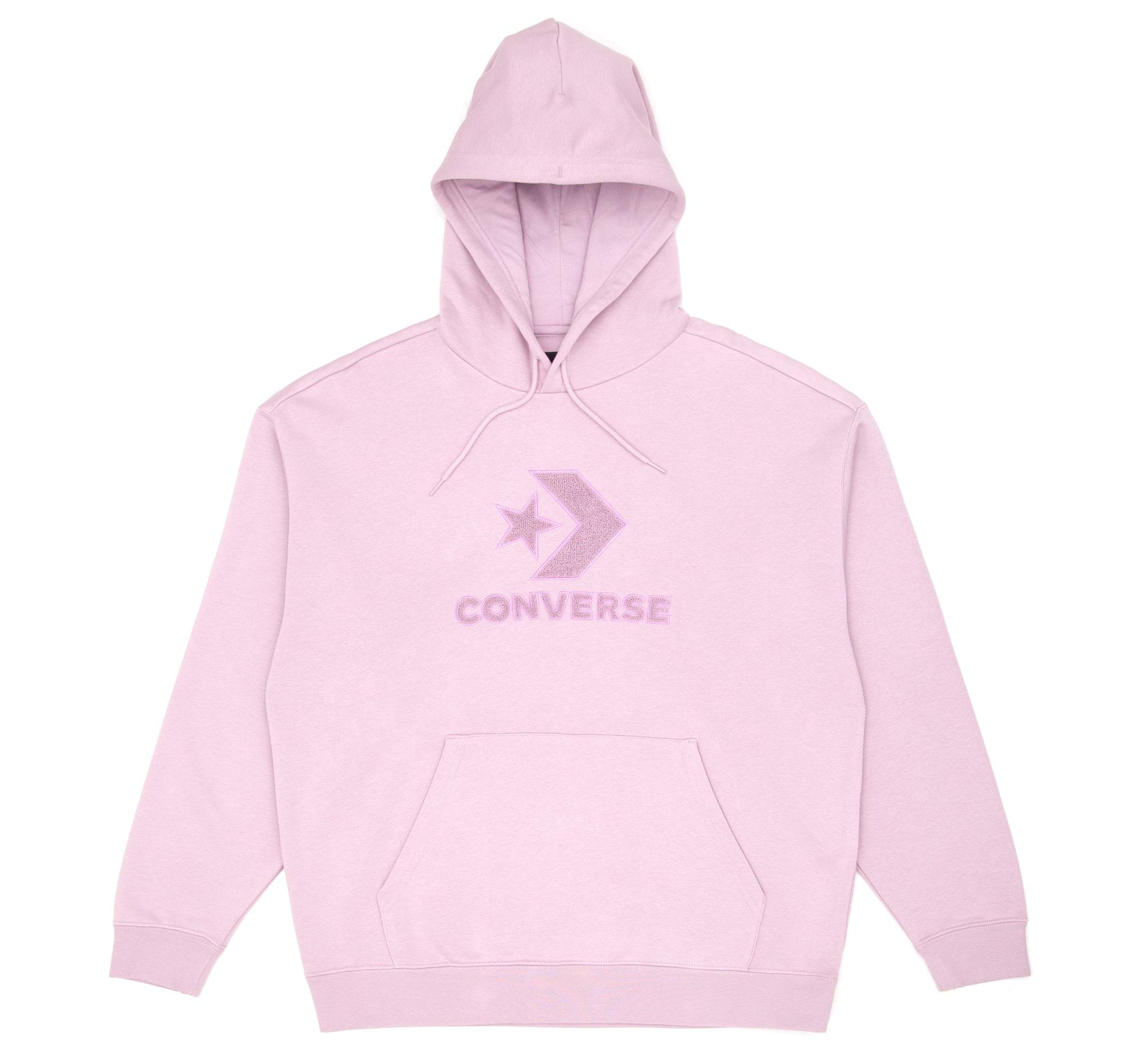 Mikina s kapucí Converse Go-To Star Chevron volného střihu