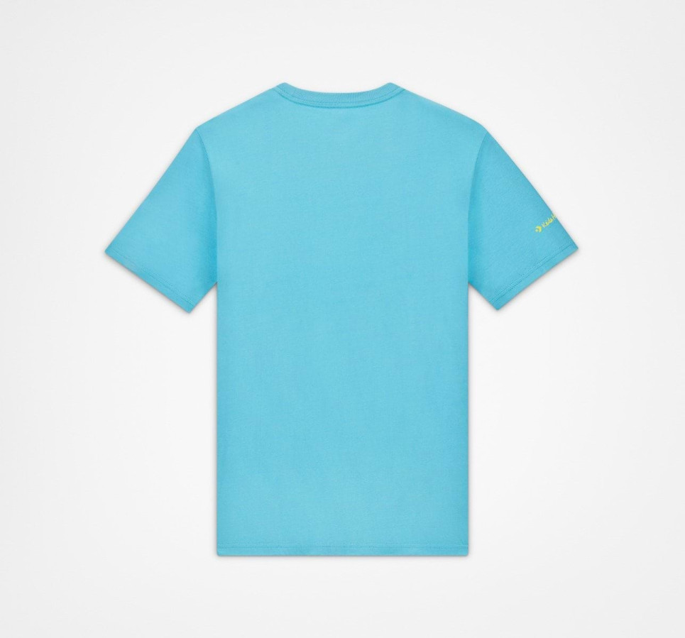Converse x Keith Haring Elevated Tee-Blue-XS
