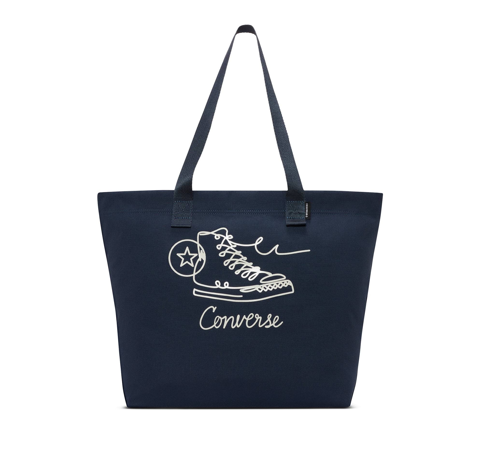 Canvas Sneaker Graphic Tote