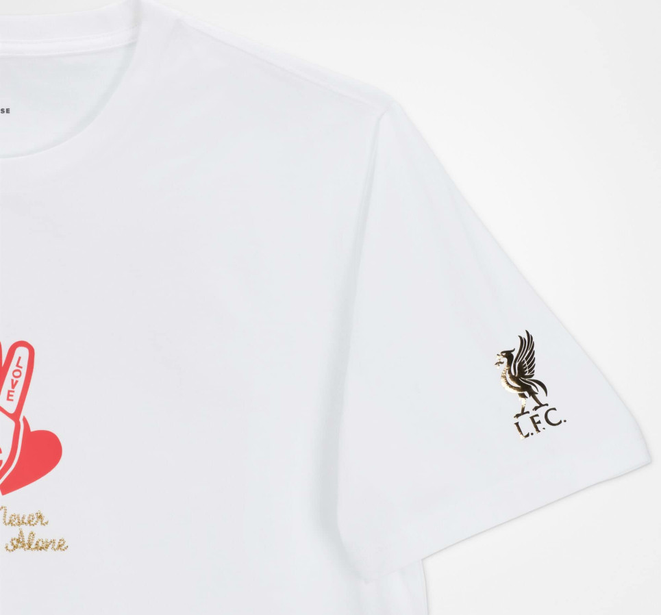 Converse x LFC T-Shirt-White-S