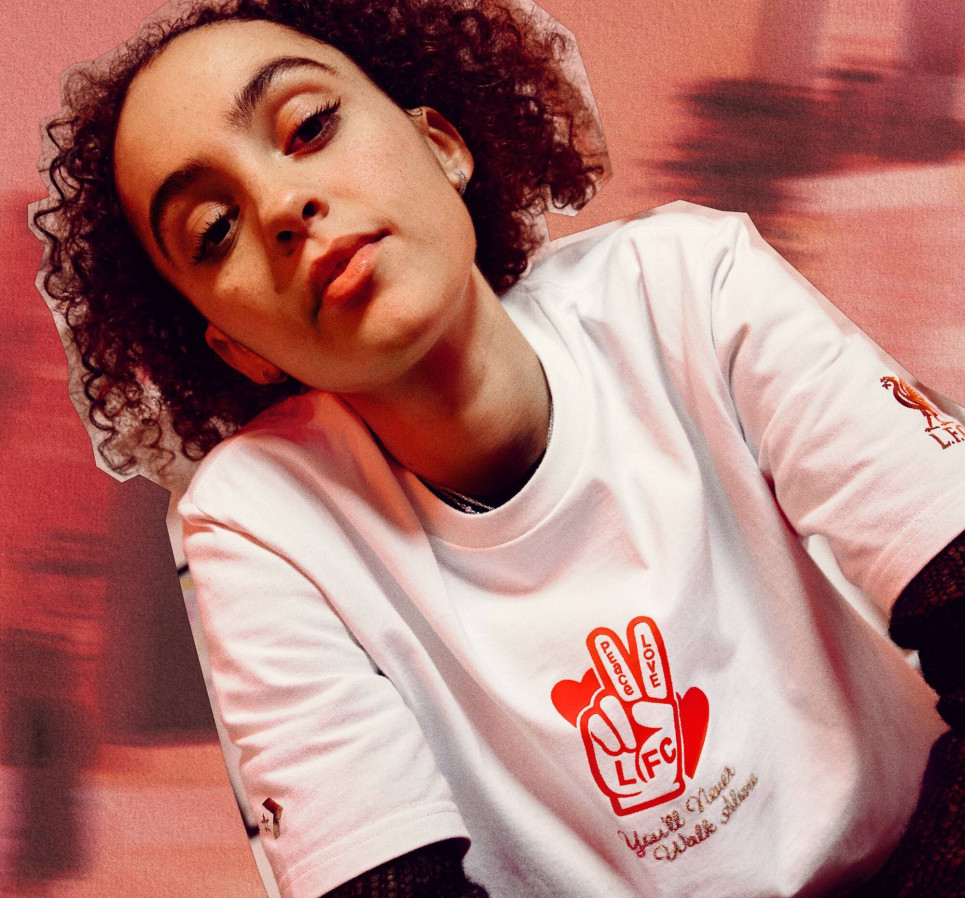 Converse x LFC T-Shirt-White-S