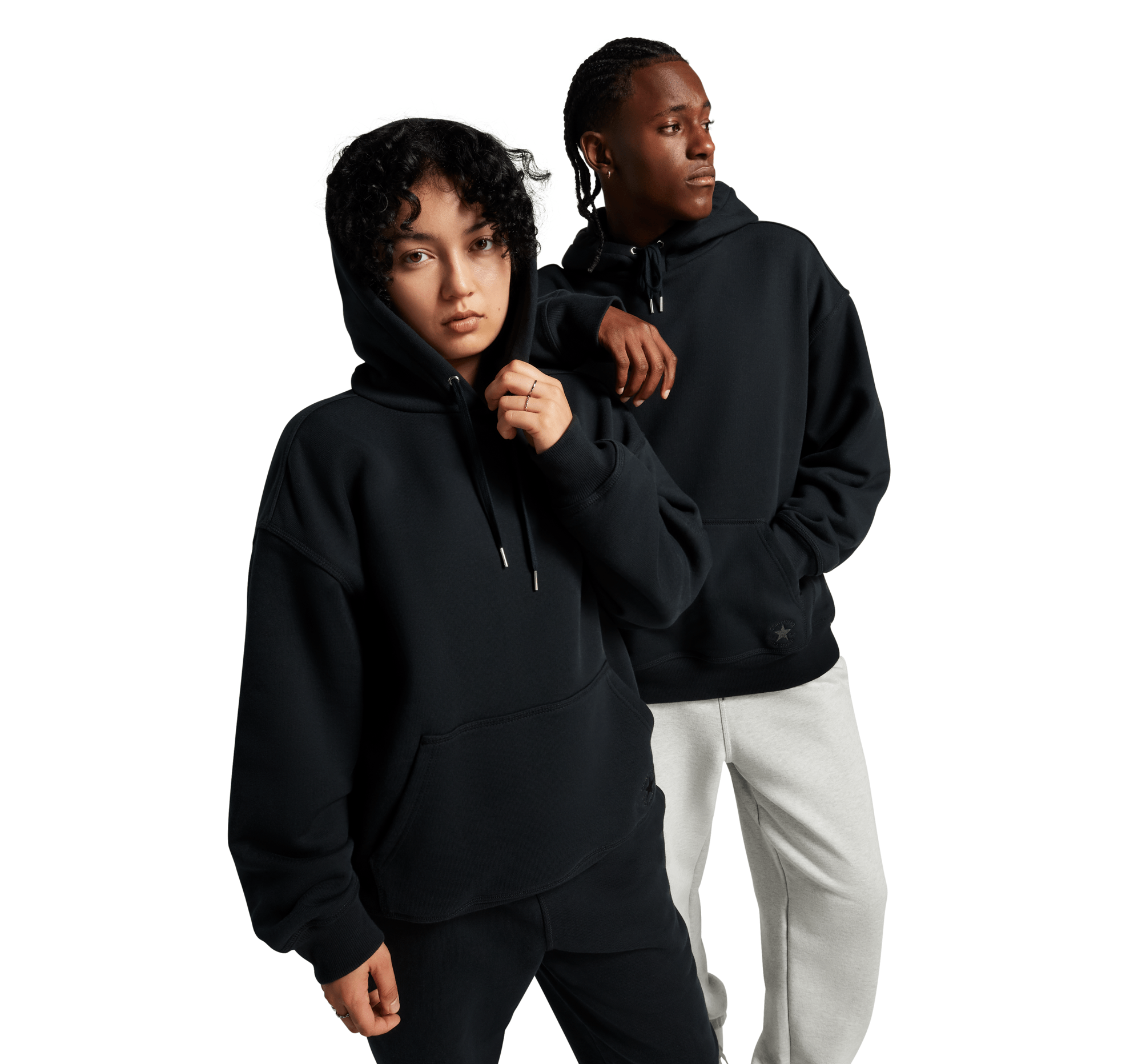 Converse Gold Standard Loose-Fit Pullover Hoodie