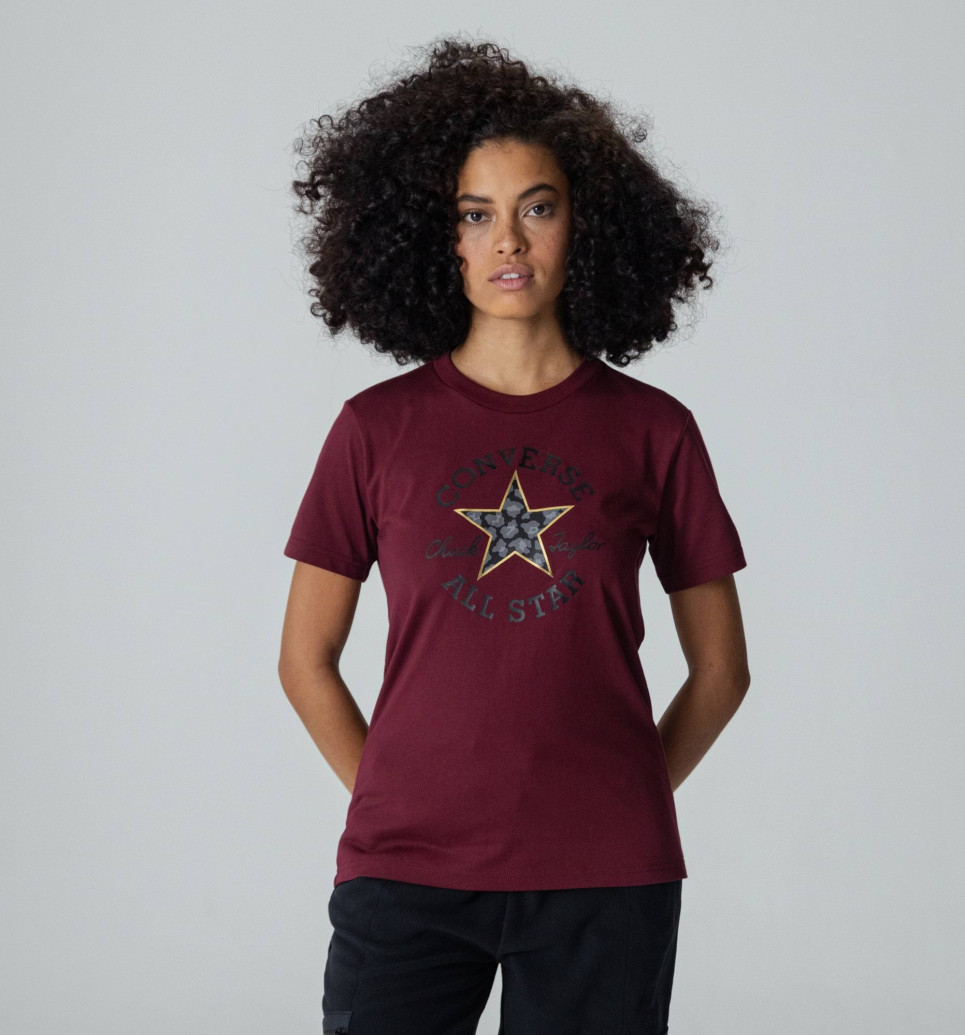 Leopard Chuck Taylor Patch T-Shirt
