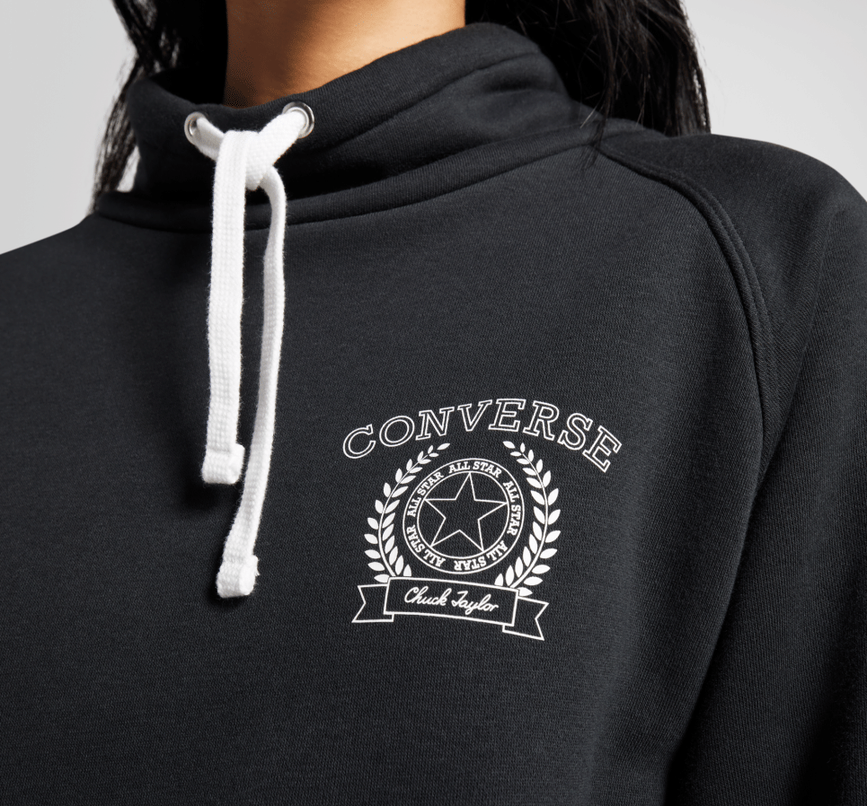 Retro Chuck Taylor Mock Neck Pullover