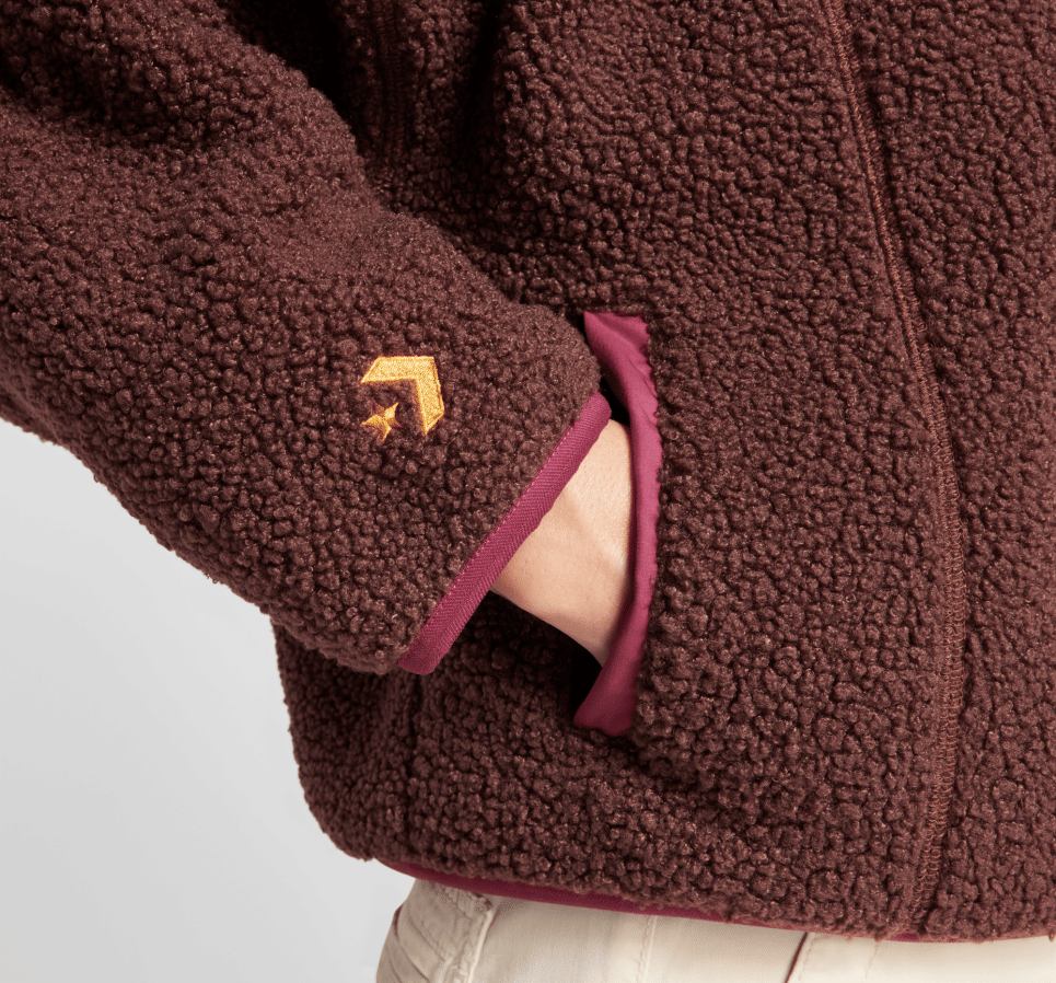 Sherpa Half Zip Top