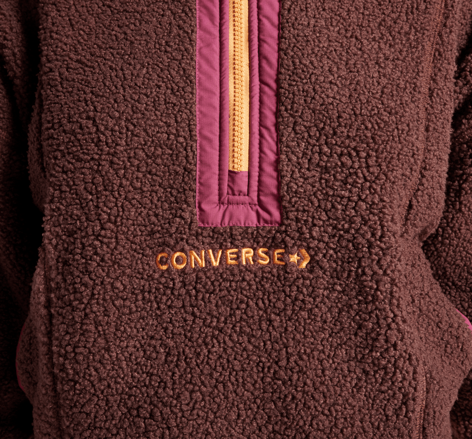 Sherpa Half Zip Top