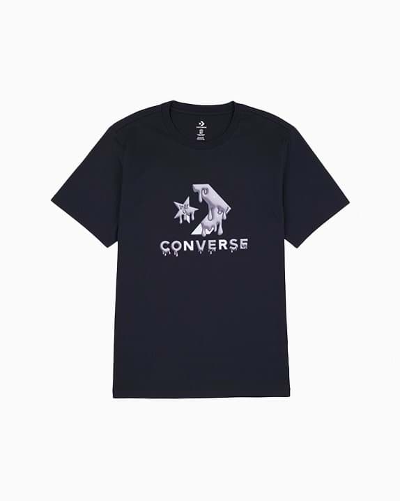 Star Chevron Drip Graphic T-Shirt