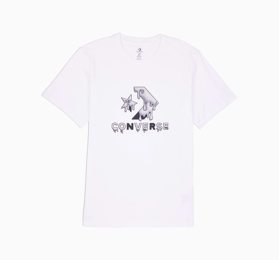 Star Chevron Drip Graphic T-Shirt