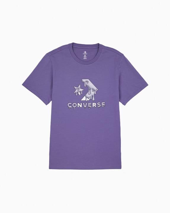 Star Chevron Drip Graphic T-Shirt