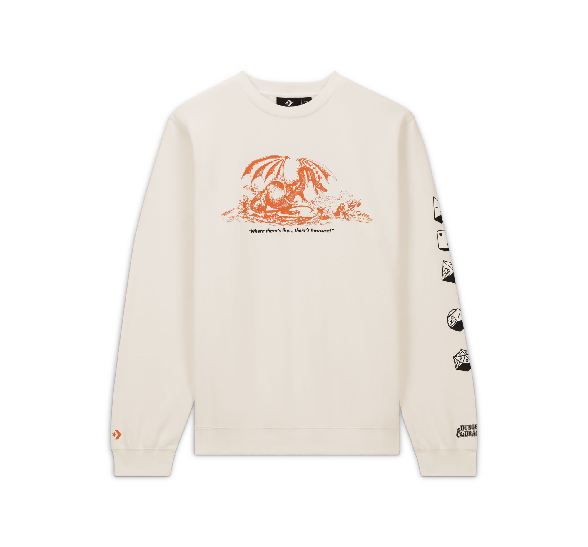 Converse x Dungeons & Dragons Crewneck mikina