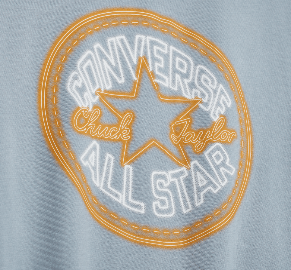 Neon Sign All Star Patch T-Shirt