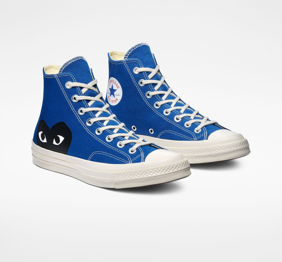 Converse x Comme des Garçons PLAY Chuck 70-Blue-37