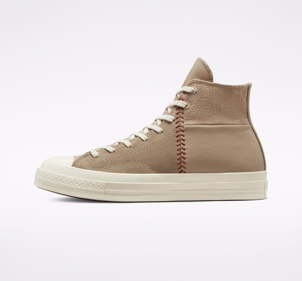 Chuck 70 Crafted Mixed Material-Khaki-41