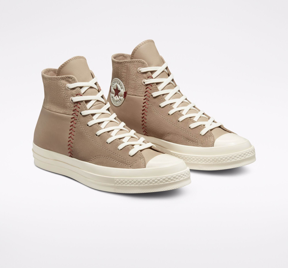 Chuck 70 Crafted Mixed Material-Khaki-41