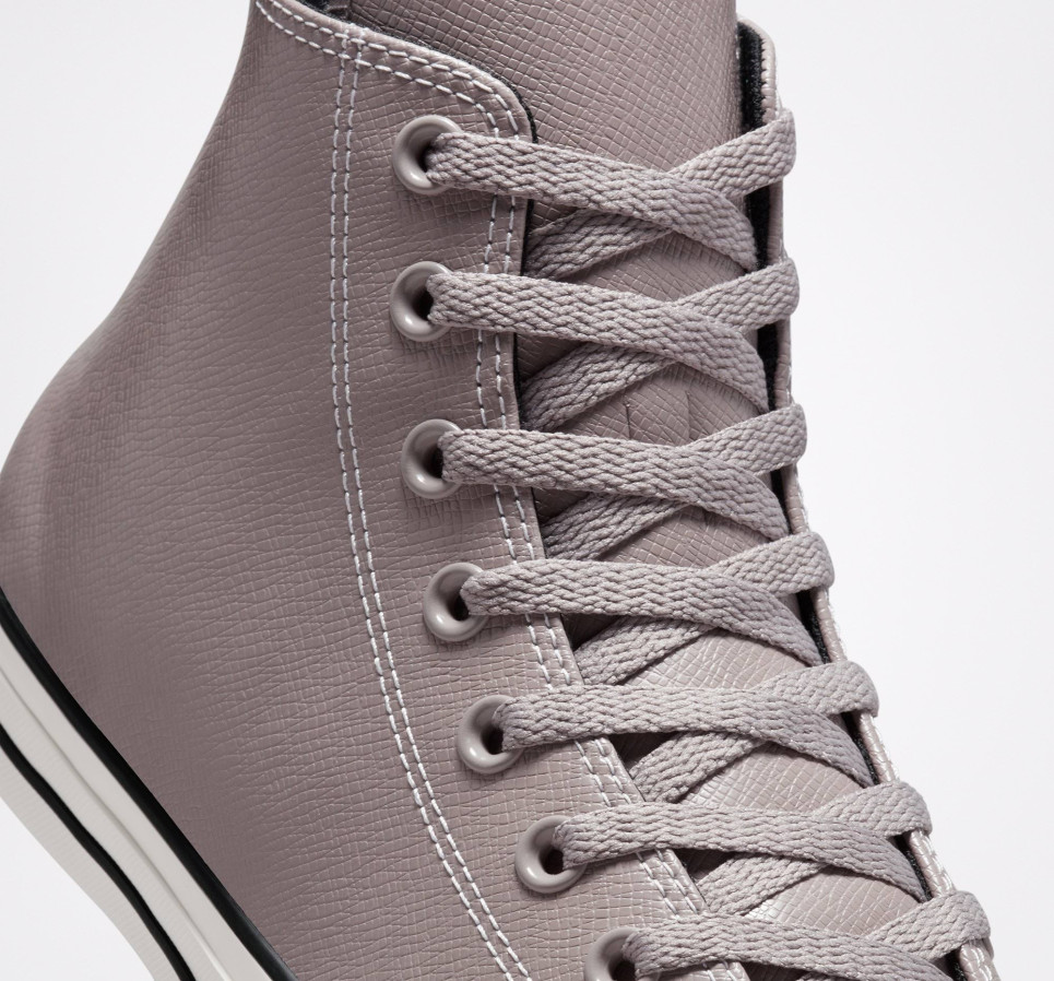 Chuck Taylor All Star Embossed Leather-Grey-41