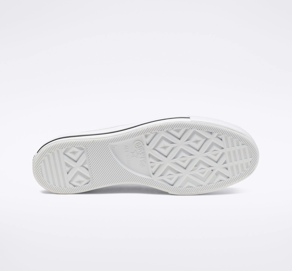 Chuck Taylor All Star Lift Platform Leather-35-White