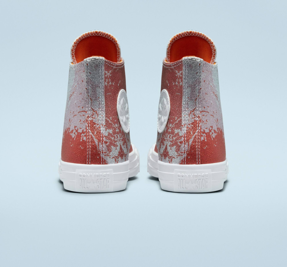 Hybrid Shine Chuck Taylor All Star-Red-36