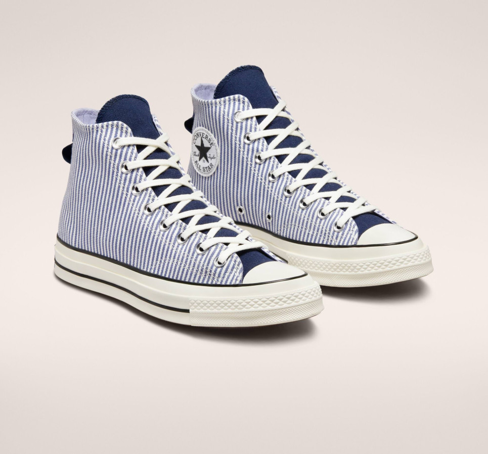 Chuck 70 Crafted Stripe-Indigo-36