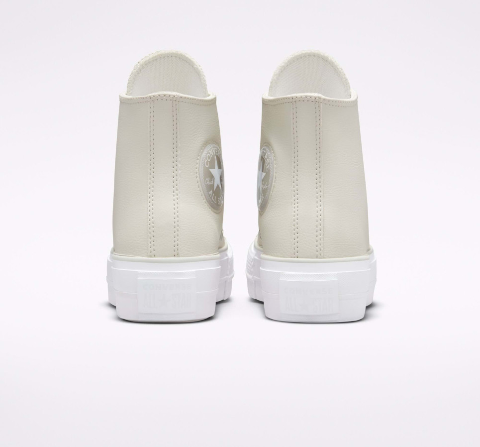 Chuck Taylor All Star Lift Platform Pearl Patch-Bone-36