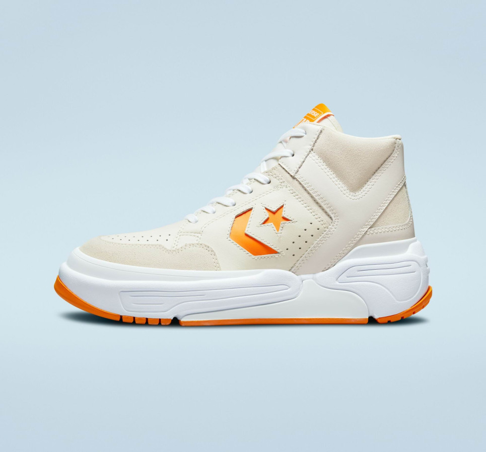 Weapon CX Leather &amp; Suede-Egret-42.5