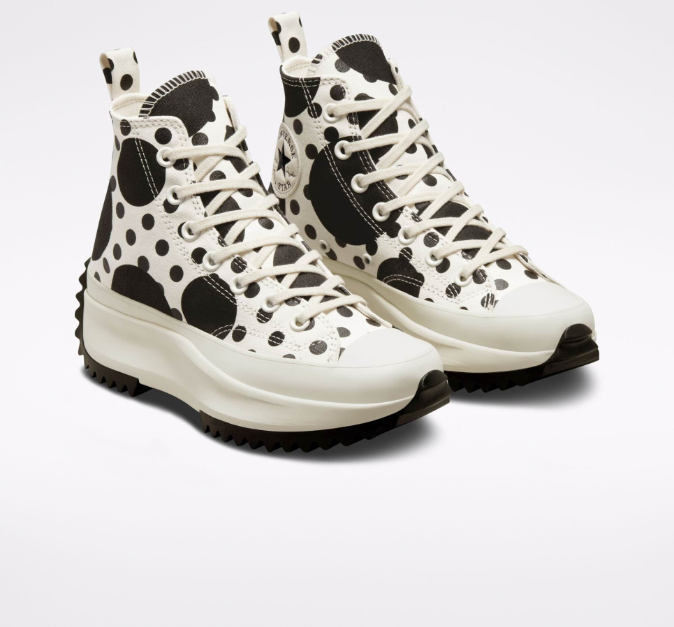 Run Star Hike Platform Polka Dots-Egret-36