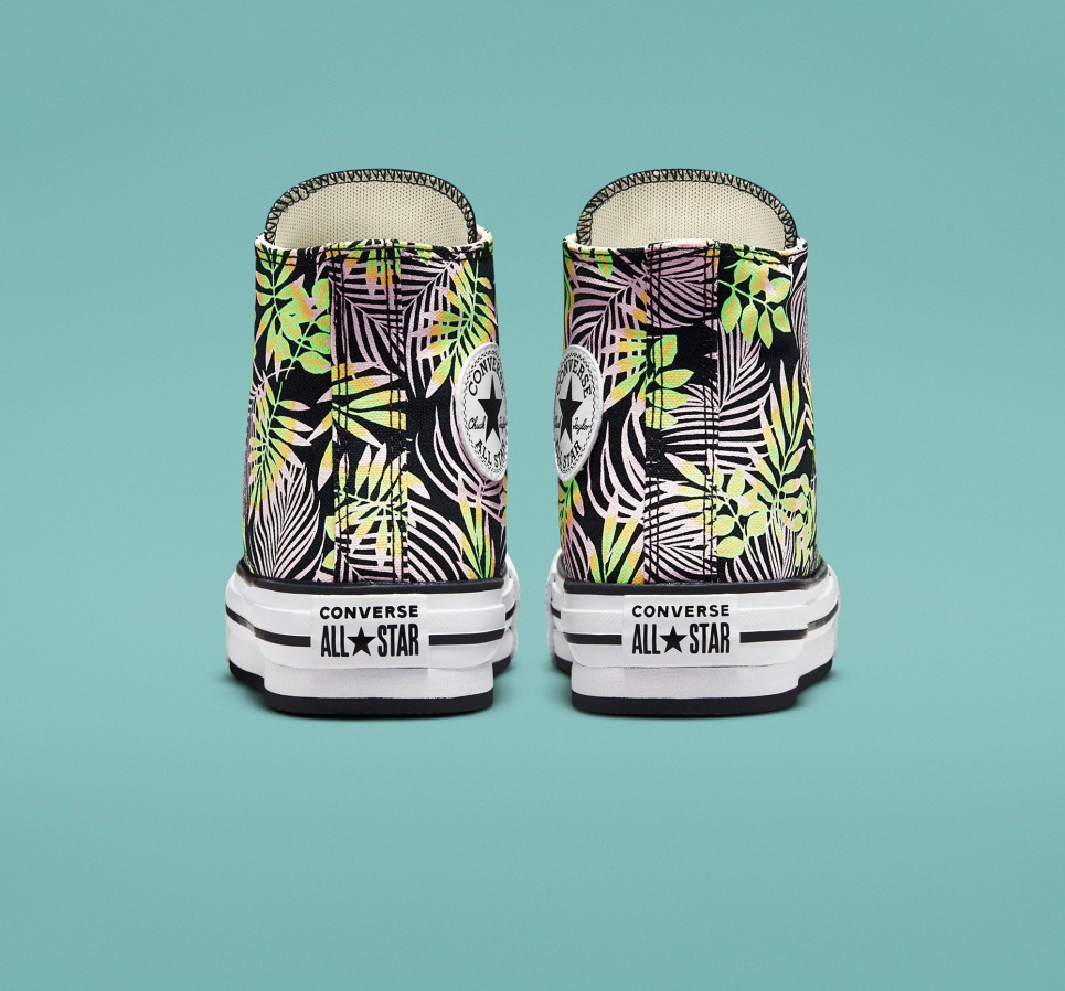 Chuck Taylor All Star EVA Lift Plant Love	-Black-36