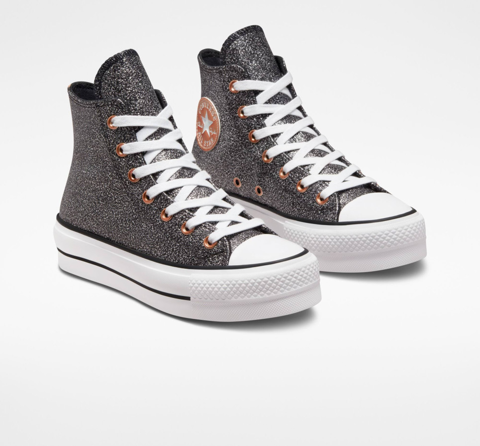 Chuck Taylor All Star Lift Platform Metallic Glitter